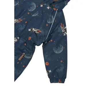Baby girl ski suit Mikk-Line AOP Floral image-4