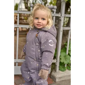 Girls' Polyester Glitter Ski Suit Mikk-Line image-4