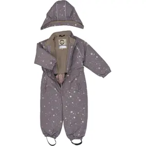 Baby Girl Glitter Ski Suit Mikk-Line image-2