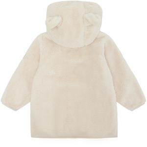 Baby hooded fleece with ears Mikk-Line WP Teddy image-1