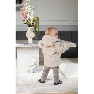 Baby hooded fleece with ears Mikk-Line WP Teddy image-4