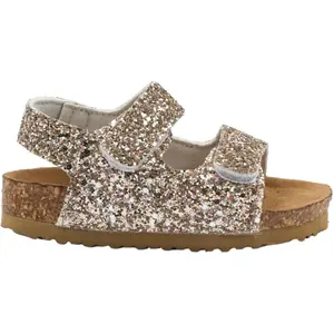 Παιδικά σανδάλια Mikk-Line Glitter Cork image-0