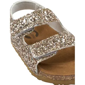 Παιδικά σανδάλια Mikk-Line Glitter Cork image-4