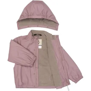 Conjunto impermeável em PU com forro polar bebé Mikk-Line image-5