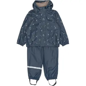 Conjunto impermeável em PU com polar criança Mikk-Line image-0