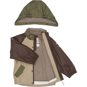 Vattentåligt PU-set med fleece barn Mikk-Line image-5