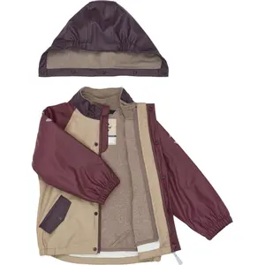 Vattentåligt PU-set med fleece barn Mikk-Line image-5