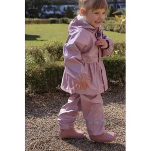 Girls' PU Waterproof Suit Mikk-Line image-6