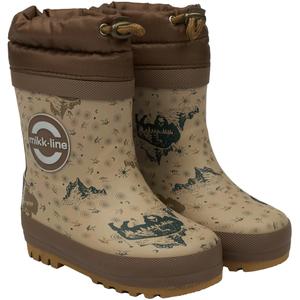 Botas de inverno decoradas em borracha para bebé Mikk-Line image-0