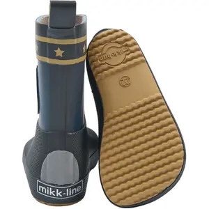 Μπαμπάκι μωρού Mikk-Line Wellies Police - Barefoot image-3
