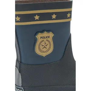 Μπαμπάκι μωρού Mikk-Line Wellies Police - Barefoot image-5