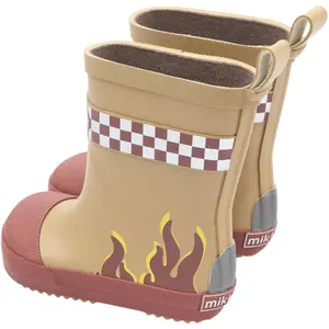 Kinderstiefel Mikk-Line Wellies Firefighter - Barefoot image-2