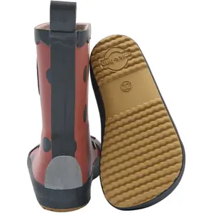 Παιδικές μπότες Mikk-Line Wellies Ladybug - Barefoot image-3