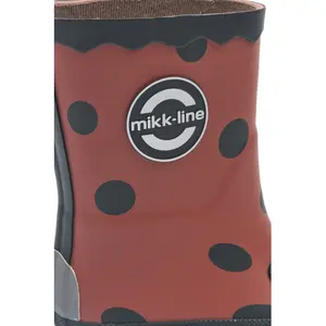 Παιδικές μπότες Mikk-Line Wellies Ladybug - Barefoot image-5