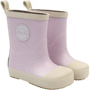 Παιδικές μπότες Mikk-Line Wellies Glitter - Barefoot image-0