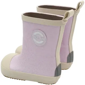 Παιδικές μπότες Mikk-Line Wellies Glitter - Barefoot image-2