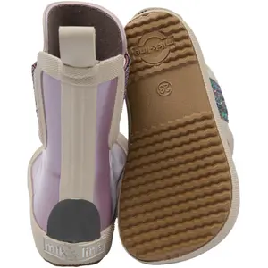 Παιδικές μπότες Mikk-Line Wellies Short Metallic - Barefoot image-3