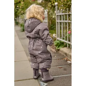 Girls' Polyester Glitter Ski Suit Mikk-Line image-2