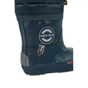 Baby Winter Boots Mikk-Line AOP Barefoot image-4
