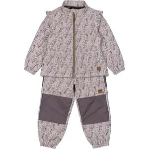 Ensemble veste et pantalon bébé Mikk-Line Frill AOP image-0