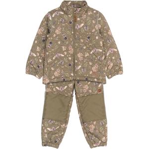 Sæt med jakke og bukser til baby Mikk-Line Frill AOP image-0