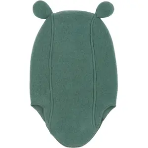 Gorro de lã integral com orelhas para menina bebé Mikk-Line image-1