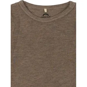 Długi rękaw bluzka bawełnowa dla niemowląt z wełny i bambusa Mikk-Line image-2