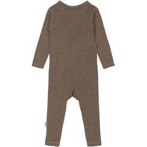 Babystrampler mit langen Ärmeln aus Wolle/Bambus Mikk-Line image-1