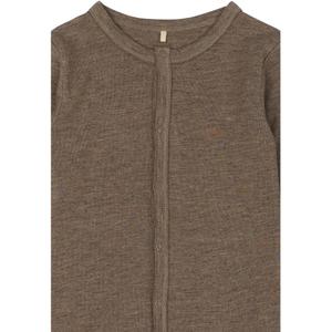 Babystrampler mit langen Ärmeln aus Wolle/Bambus Mikk-Line image-2