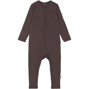 Babystrampler mit langen Ärmeln aus Wolle/Bambus Mikk-Line image-0