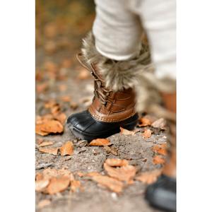 Rubber winter boots met nepbont voor baby's Mikk-Line image-2