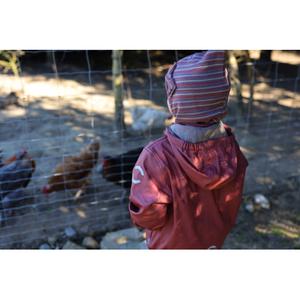 Girls' wool balaclava with windbreaker Mikk-Line image-4