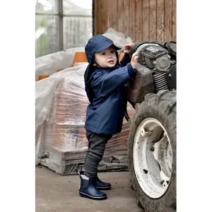 Casquete 5 Painel com protetores de orelhas criança Mikk-Line Solid image-5