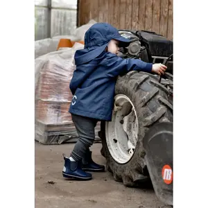 Casquete 5 Painel com protetores de orelhas criança Mikk-Line Solid image-6