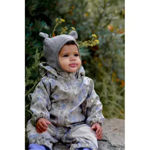 Baby Fleece Balaclava Mikk-Line Fullface w Ears image-2