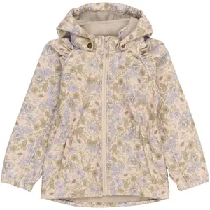 Girl's hooded jacket Mikk-Line AOP image-0