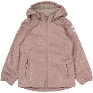 Girl's hooded jacket Mikk-Line AOP image-0