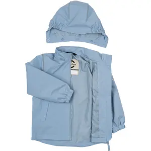 Waterproof hooded jacket for children Mikk-Line image-2