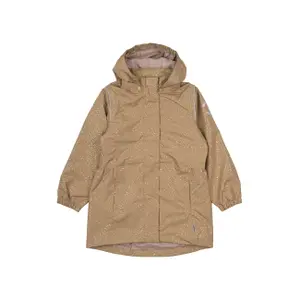 Baby girl hooded rain jacket Mikk-Line image-0