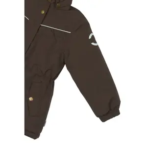 Girl's hooded waterproof jacket Mikk-Line image-3