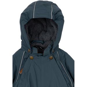 Nylon skijakke til baby Mikk-Line Solid image-4