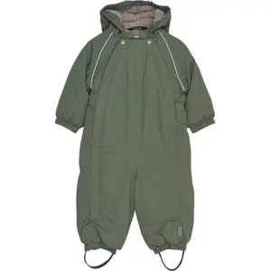 Nylon skijakke til baby Mikk-Line Solid