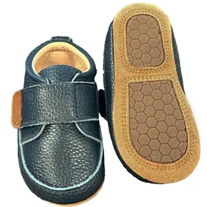 Zapatos de cuero para bebé Mikk-Line image-3