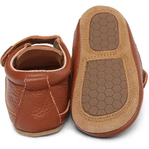 Zapatos de cuero para bebé Mikk-Line image-1