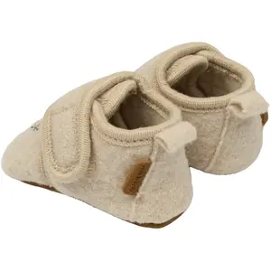 Zapatillas de lana bordadas para bebé Mikk-Line image-3