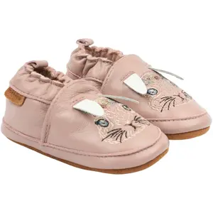 Baby leren slofjes Mikk-Line 3D image-1