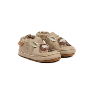 Baby leren slofjes Mikk-Line 3D image-0