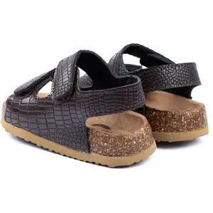 Kids' textured sandals Mikk-Line Cork image-1