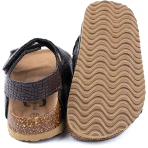 Kids' textured sandals Mikk-Line Cork image-2