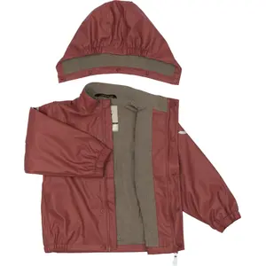 Children's polar rain set with straps Mikk-Line image-2